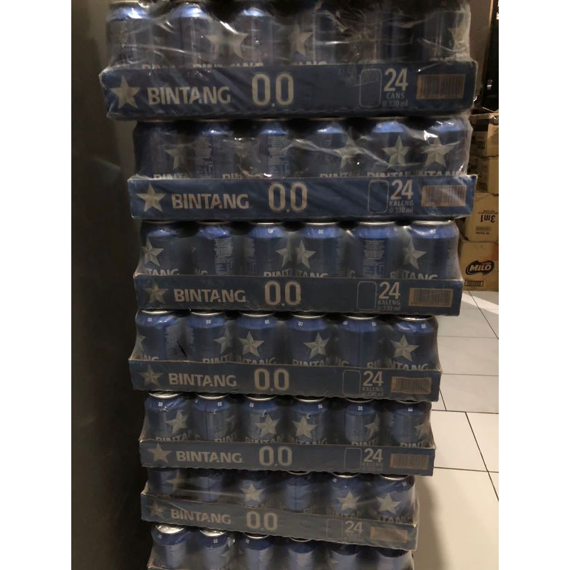 

Bintang Zero 0% softdrink kaleng 1krat 24pcs ed 11/25