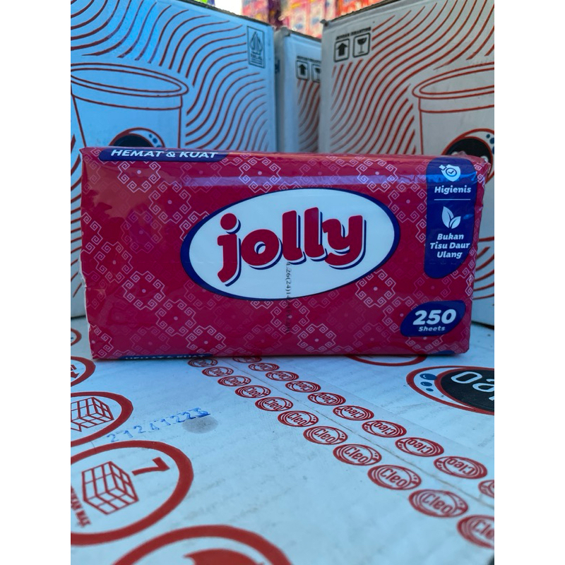 Murah Tissue jolly 250 sheets (lembar)