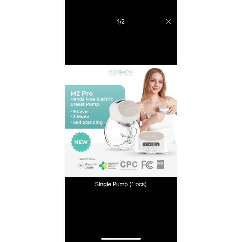 preloved pompa asi mooimom