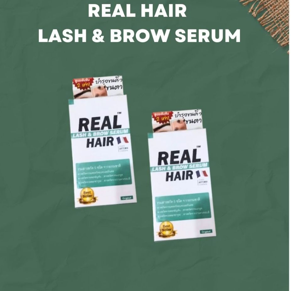 Real Hair Lash & Brow Serum