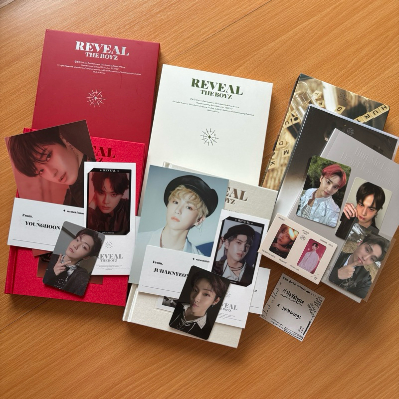 [THE BOYZ] Reveal & Phantasy Albums / Photocards (juyeon hyunjae kevin younghoon haknyeon jacob pc)