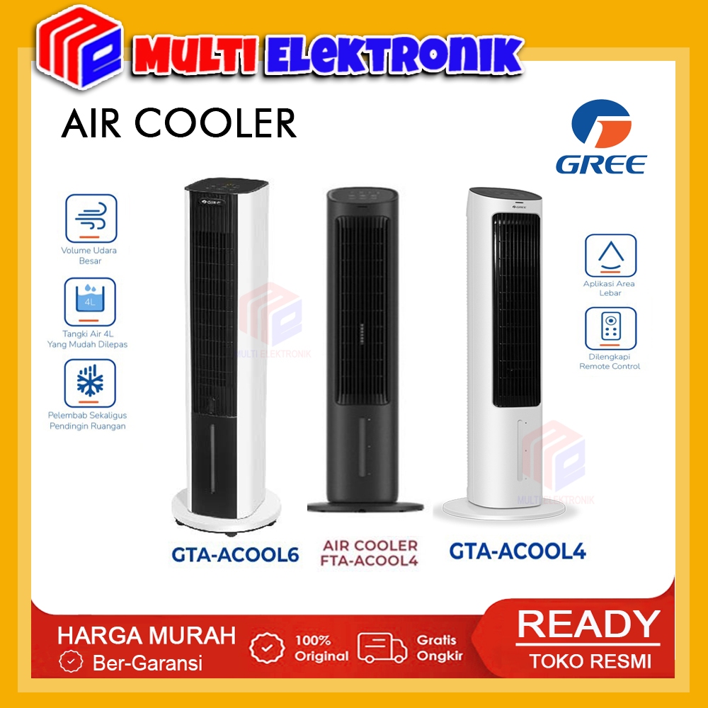 Gree Smart Tower Fan Air Cooler GTA-ACOOL4 Penyejuk Udara Portable