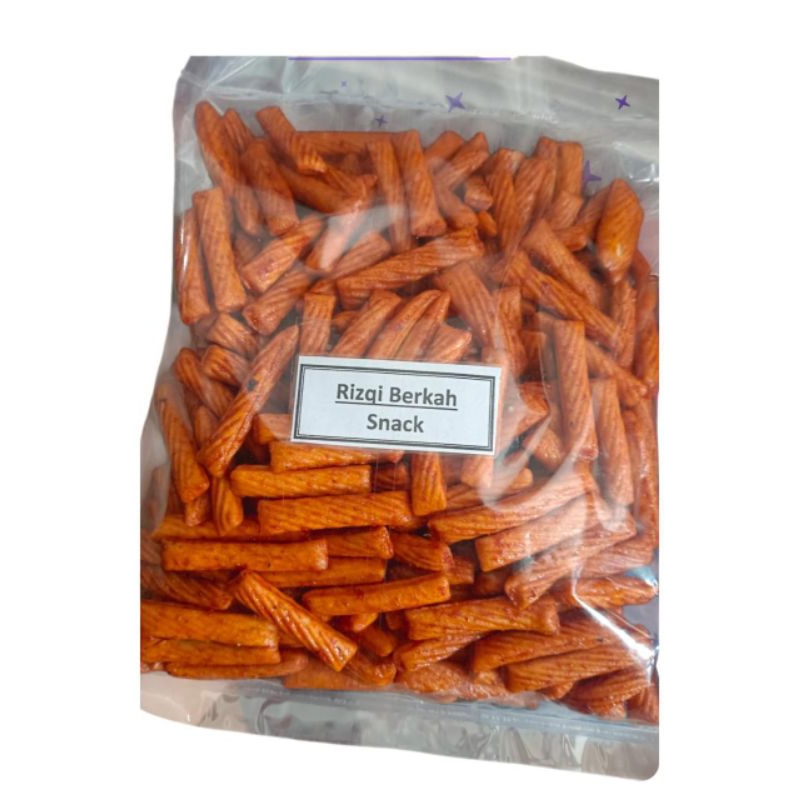 

Camilan Rizqi berkah stick pang pang berat kurleb 250gr