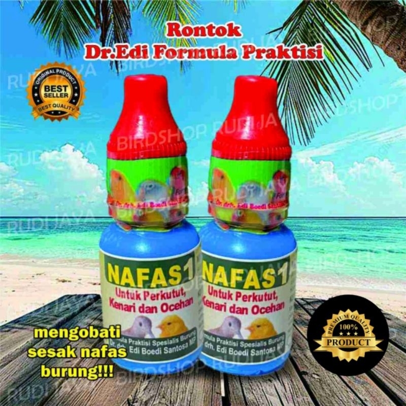 NAFAS 1 NAFAS1 DR EDHI EDI BOEDI OBAT BURUNG SAKIT PILEK BATUK ASMA SUARA SERAK PERNAFASAN LEVEL SAT