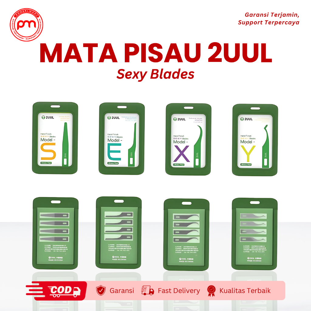 

Mata Pisau IC 2UUL Hand Finish Blades Isi 4Pcs Model S E X Y Original