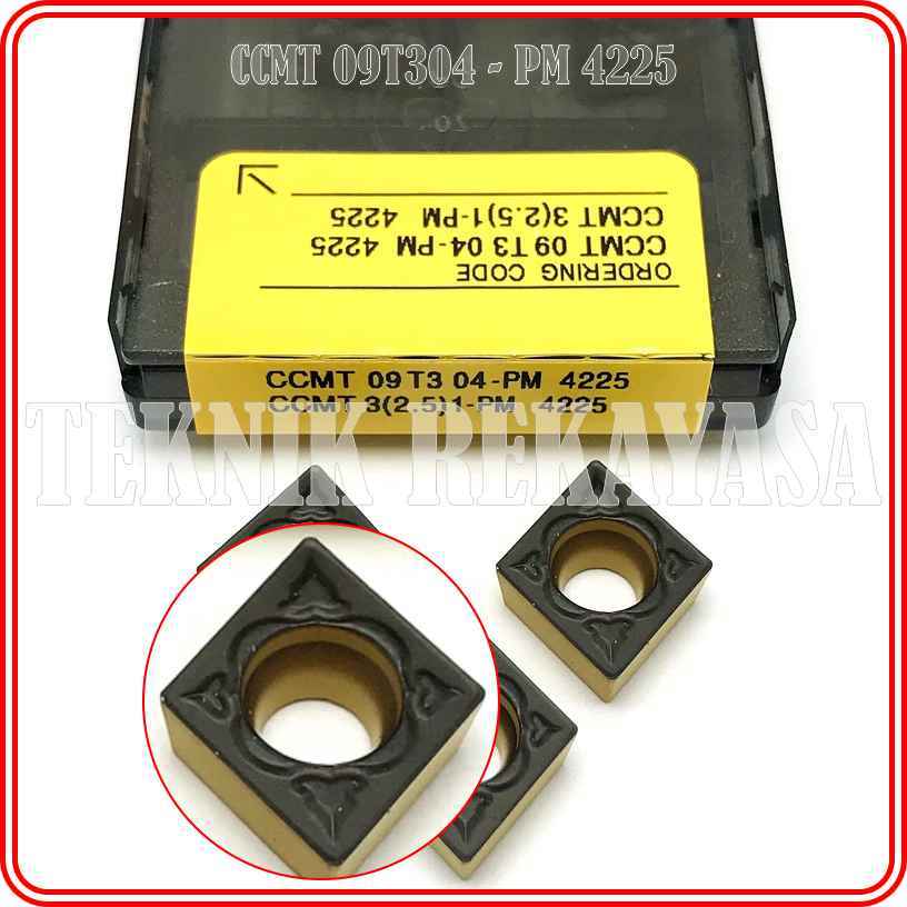 SANDVIK CCMT 09 / CCMT09 / CCMT 09T304 / CCMT09T304 - PM 4225 BOX HITAM ORIGINAL