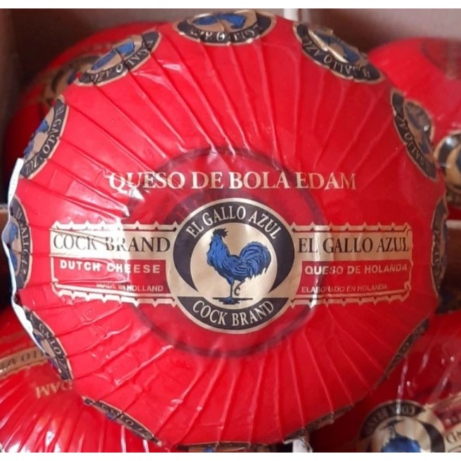 

Keju Bola Edam Cap Ayam Mas Utuh