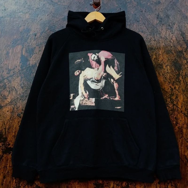 Hoodie Pyrex Caravaggio Champion Off White