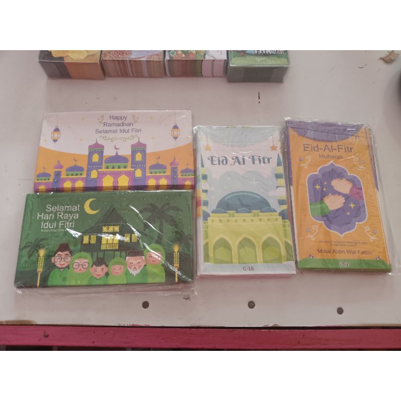 

amplop lebaran isi 50/pack