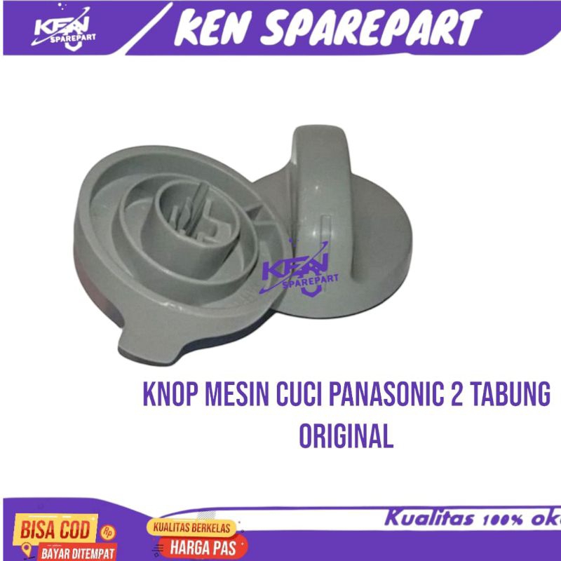 knop mesin cuci panasonic 2 tabung original