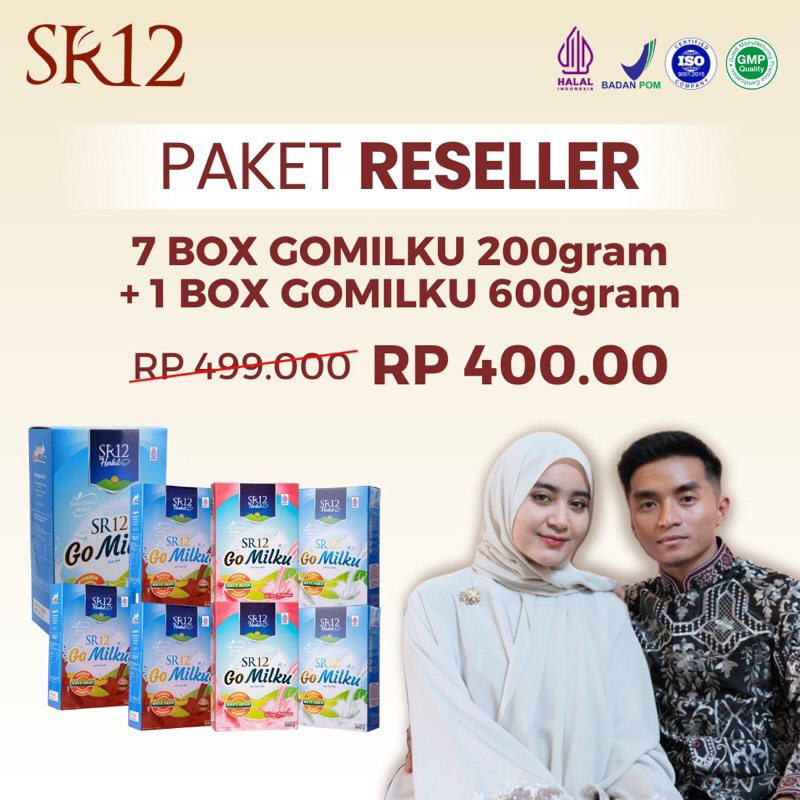 

PAKET RESELLER 7 BOX GOMILKU 200gram + 1 BOX GOMILKU 600gram