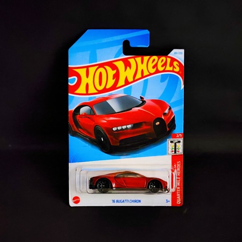HOTWHEELS '16 BUGATTI CHIRON RED