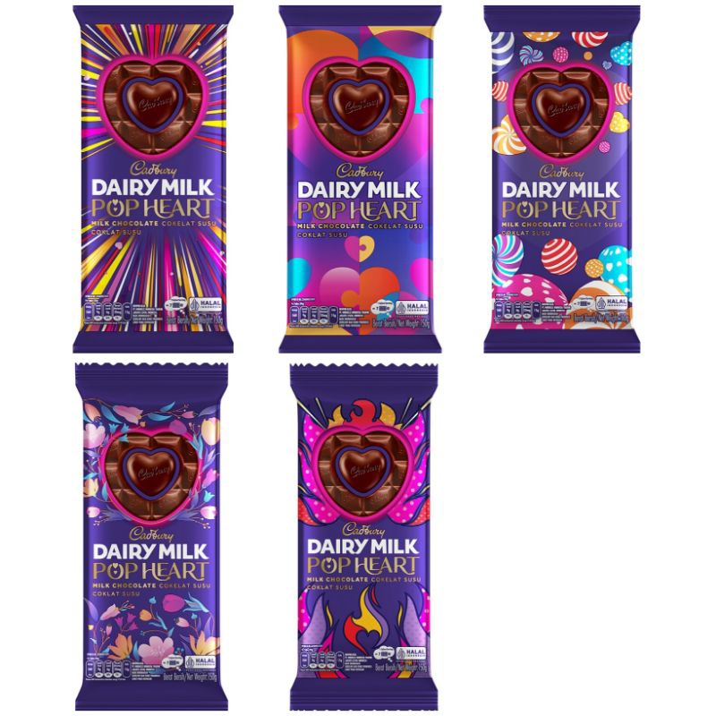 

Cadbury pop heart edisi spesial valentine stock terbatas