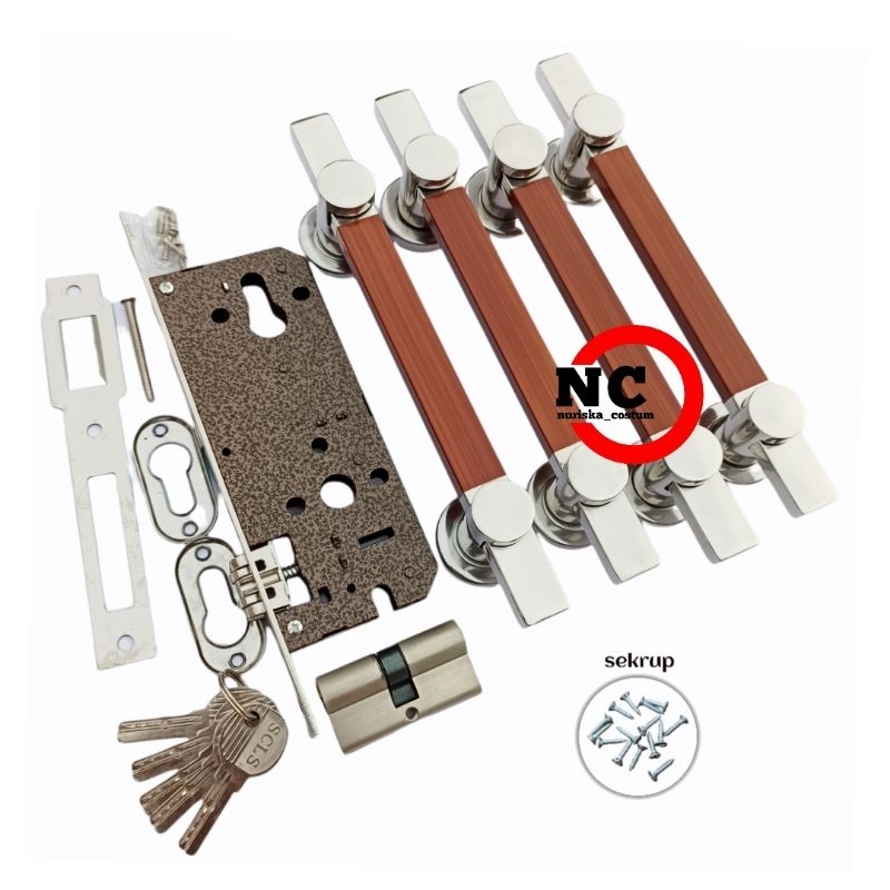 Handle Pintu Rumah Minimalis panjang 25cm