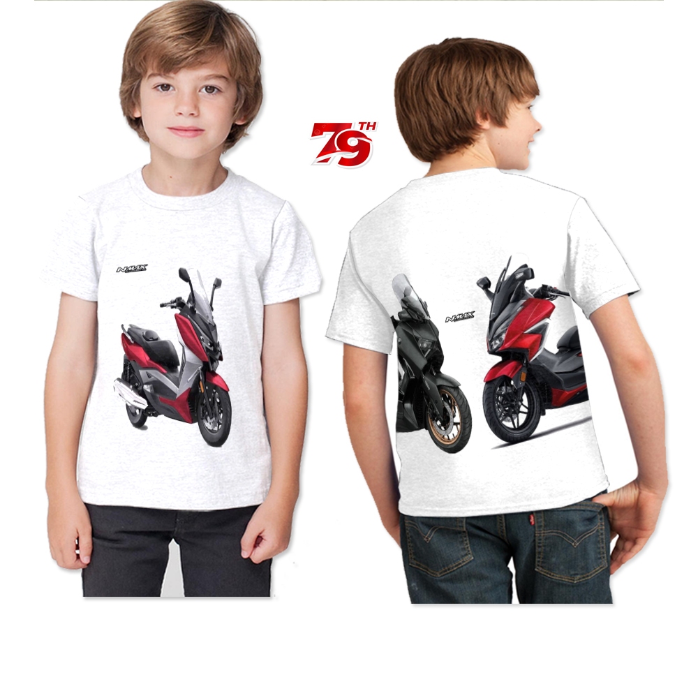 Baju Yamaha NMAX Baju Kaos Anak Yamaha NMAX