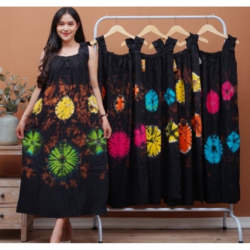 DASTER JUMBO KEKINIAN TERBARU YUKENSI KERUT DADA  LD 120 SINGLET