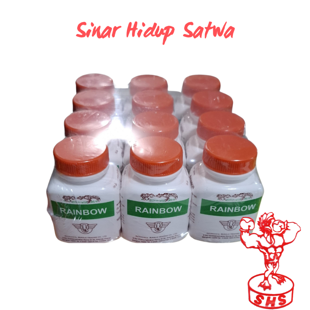 RAINBOW Ayam 1 Lusin Obat Vitamin Ayam Impor