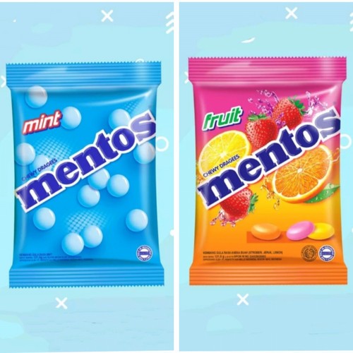 

PERMEN MENTOS BUAH // MINT // PERMEN ALPEN CARAMEL // PERMEN STRAWBERRY