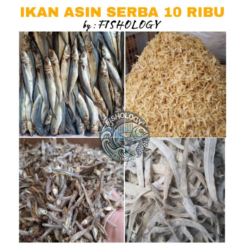 

IKAN ASIN SERBA 10 RIBU // BEBAS PILIH SESUAI SELERA //