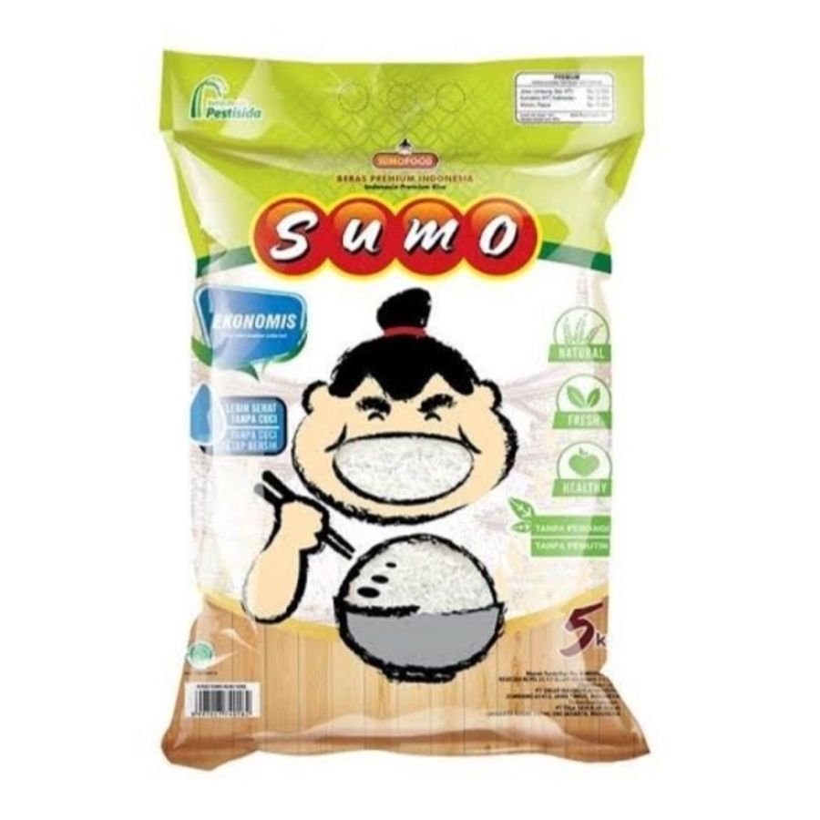 

Beras Sumo Premium Kuning Kemasan 5kg Pulen Kualitas Super - 5 kg