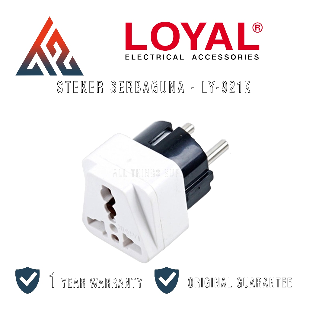 Loyal Steker Arde Universal Over Steker Listrik Gepeng - LY-921K / LY921K