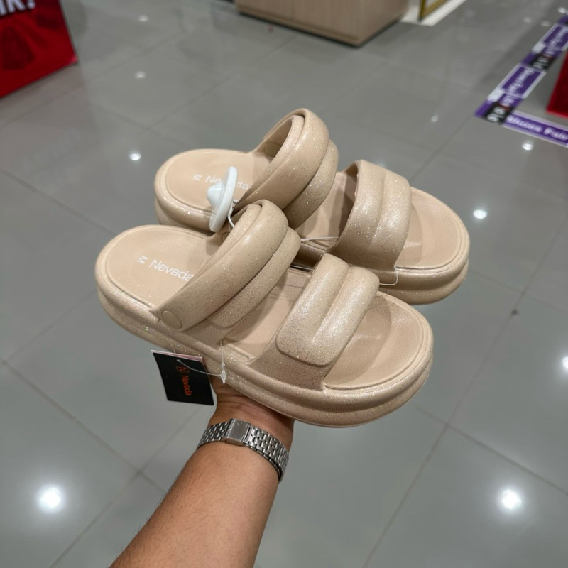 Nevada sepatu sandal wanita super comfy (100% ORIGINAL STORE)