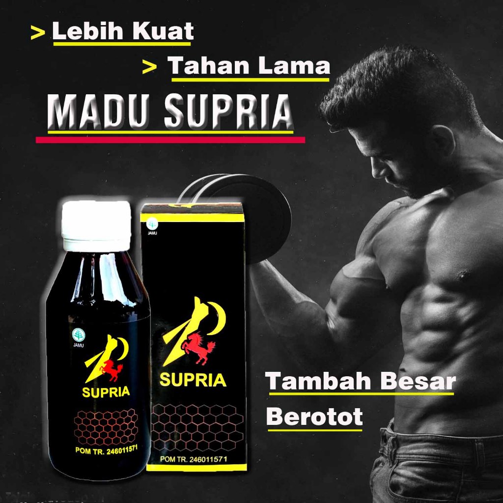 

Madu SUPRIA meningkatkan Stamina Pria kuat tahan lama Original Herbal