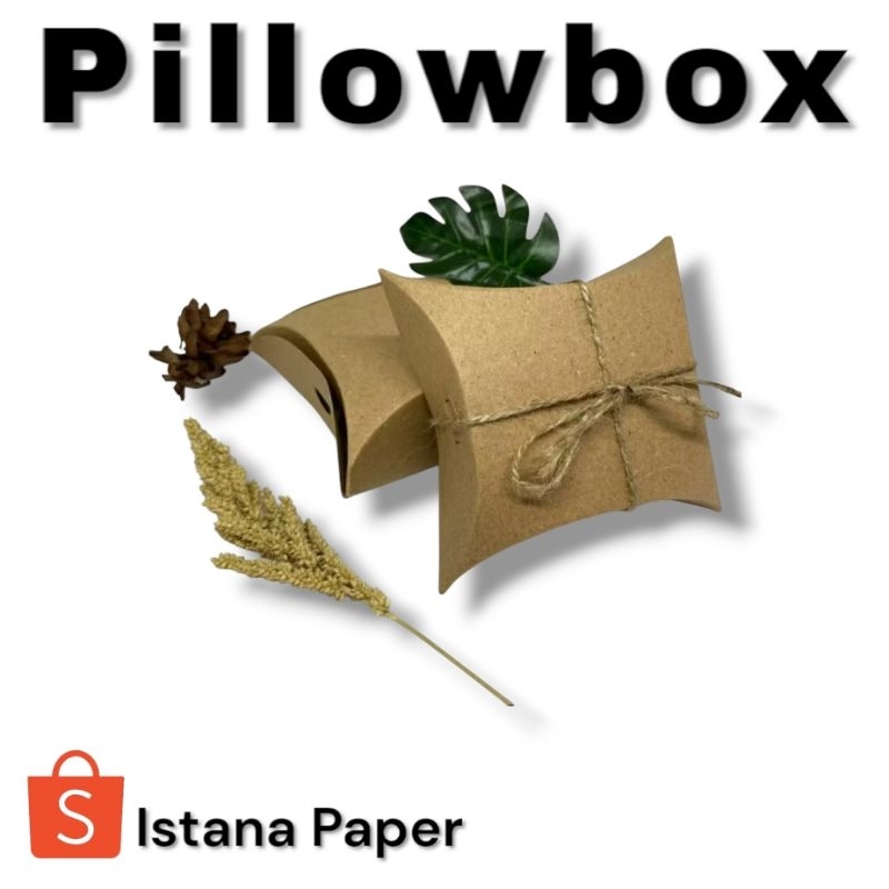 

PILLOWBOX PEMBUNGKUS KADO / HAMPERS GIFT / PEMBUNGKUS KADO AESTHETIC / KOTAK HAMPERS