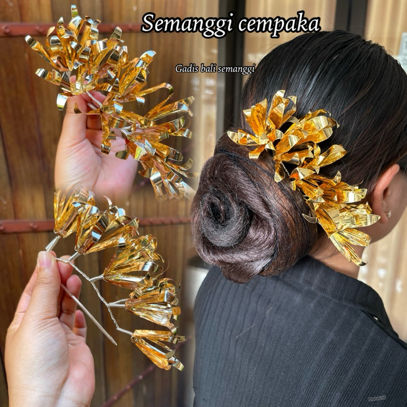 semanggi cempaka/ bunga sanggul