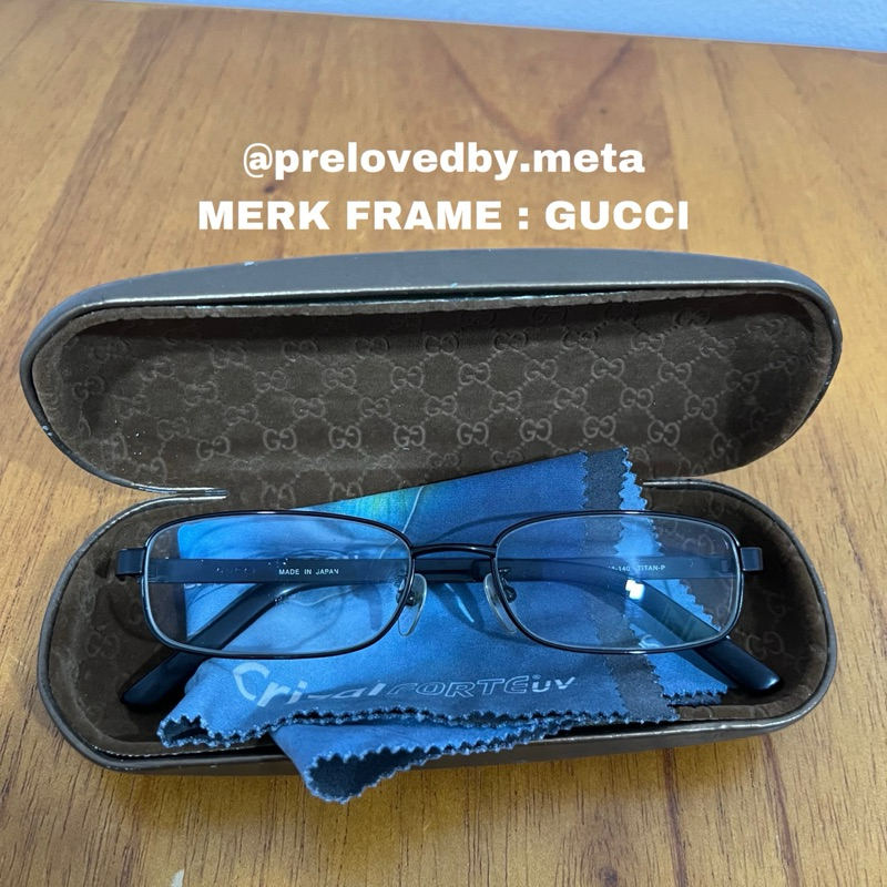 Frame Kacamata Gucci Original
