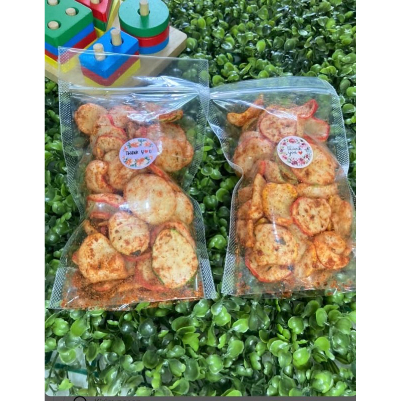 

kerupuk seblak varian kerupuk bawang