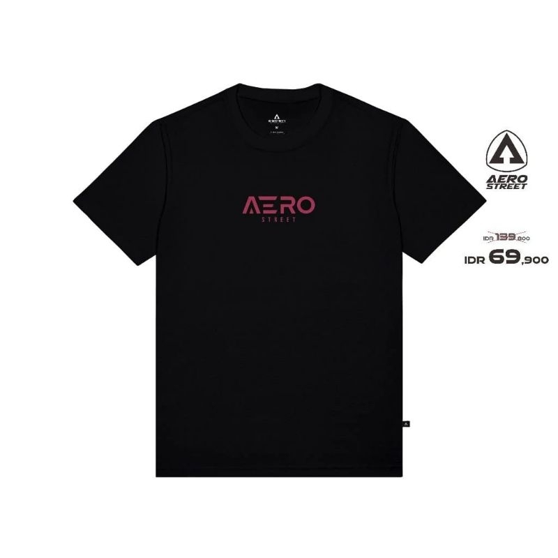 Aero T-Shirt Hitam AERO Street