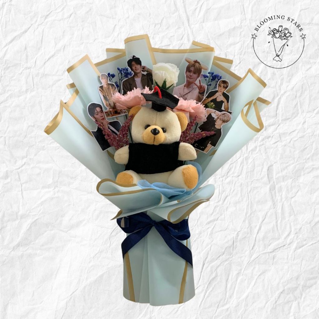 [FOTO, BUNGA, GRADUATION DOLL] CUSTOM BUKET FOTO ARTIS / KPOP / IDOL / PRIBADI