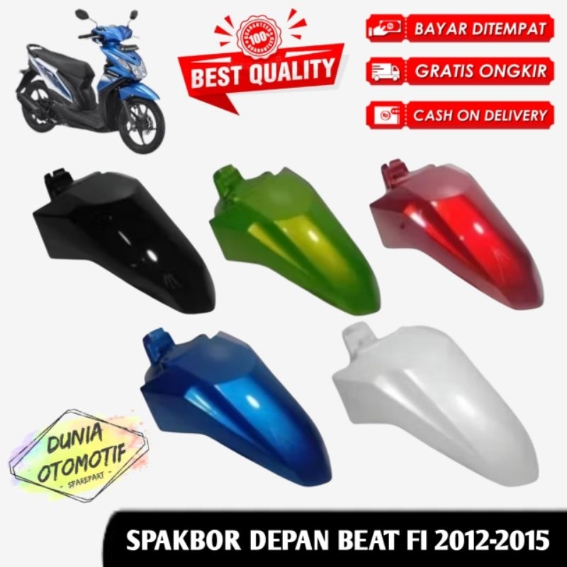 COVER SPAKBOR DEPAN BEAT FI 2012-2015 / SPAKBOR HONDA BEAT FI