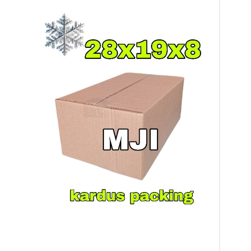 

kardus packing UK 28x19x8 kardus besar kardus kecil