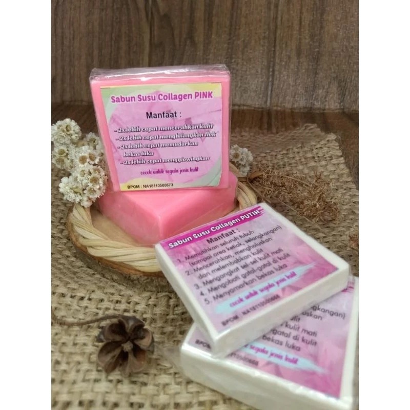 SABUN SUSU COLLAGEN VIRAL BPOM/SABUN COLLAGEN VIRAL/SABUN COLLAGEN PEMUTIH