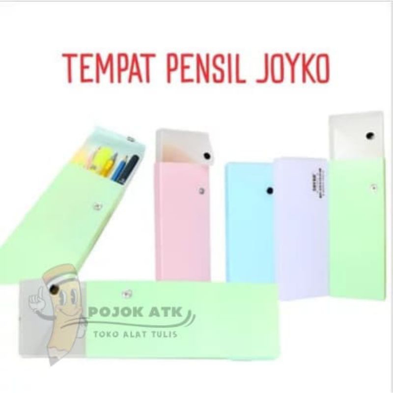 

Pencil Case / Tempat Pensil Joyko Warna Pastel PC-0719