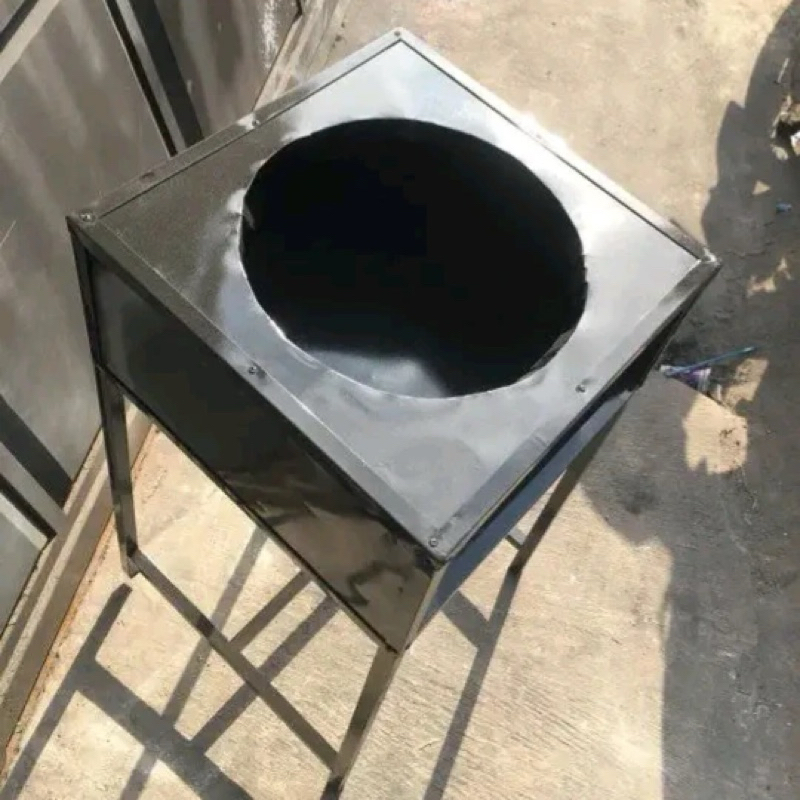 dudukan kompor besi | tiang kompor besi 1 tungku