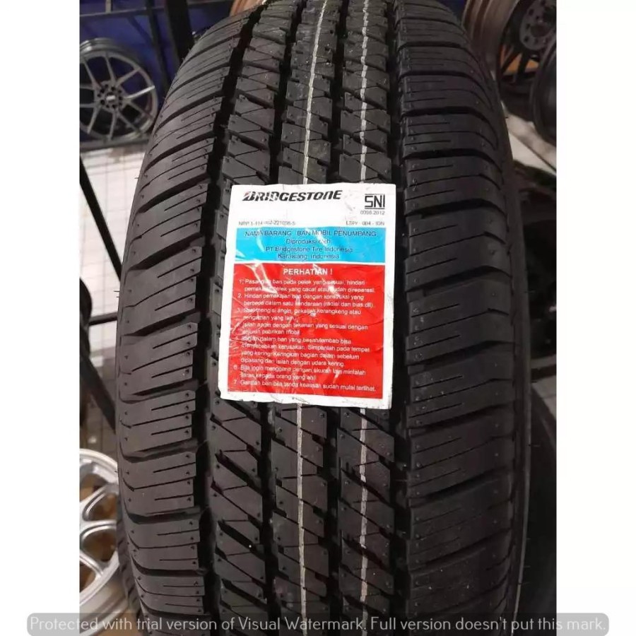 BAN MOBIL EMUK RING 18 BRIDGESTONE DUELER H/T D 684 265 60 R18 BAN PAJERO FORTUNER