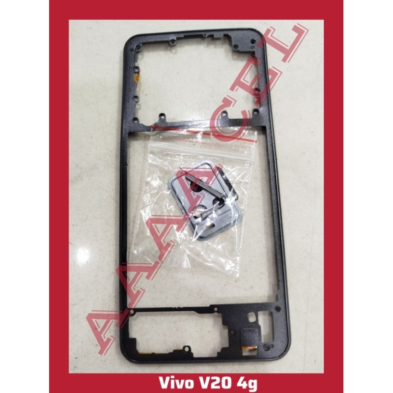 BEZEL ATAU TULANG TENGAH+RING KAMERA VIVO V20 4G