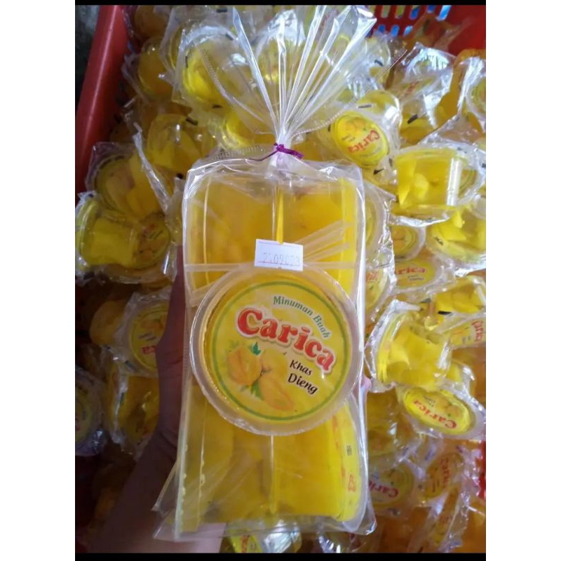 

carica khas dieng isi 6 cup besar