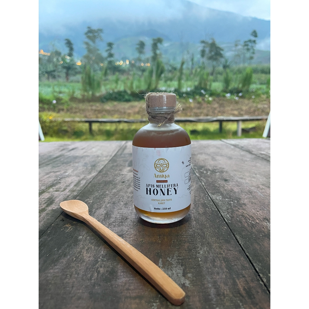 

Amiya - Madu Nektar Karet Premium and Raw Organic Mellifera Honey Central Java Taste