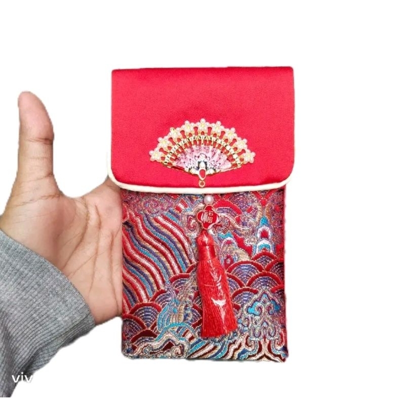 

angpau kain, angpau dompet