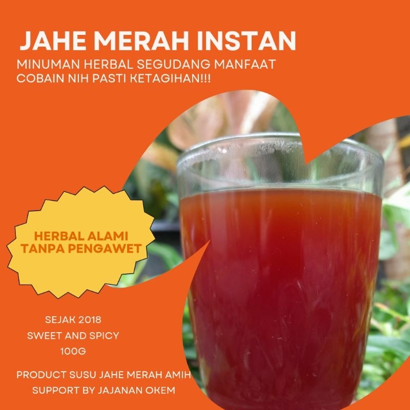 

JAHE MERAH INSTAN