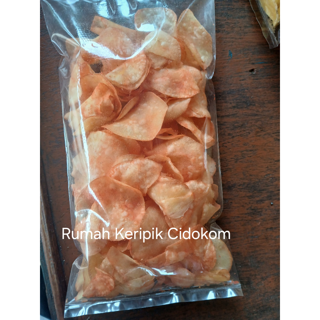 

KERIPIK SINGKONG BOGOR/KERIPIK SINGKONG BUMBU/OLEH-OLEH BOGOR/CASSAVA FLAVOR CRUNCH200gram