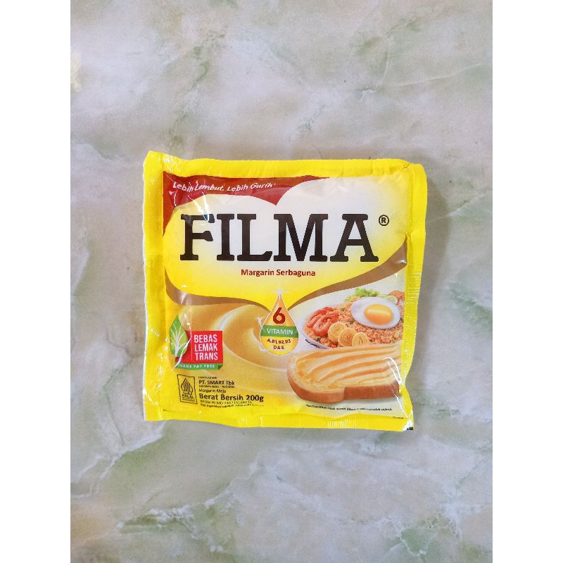 

mentega filma 200g margarine filma 200g filma margarine 200g mentega filma termurah