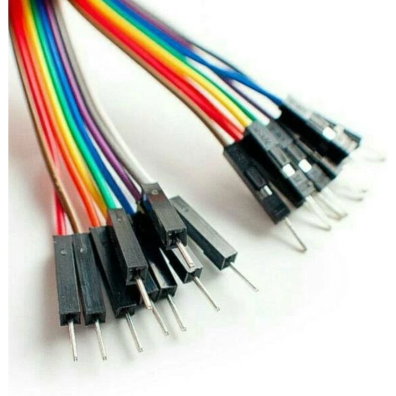 kabel jumper 10pcs pelangi arduino