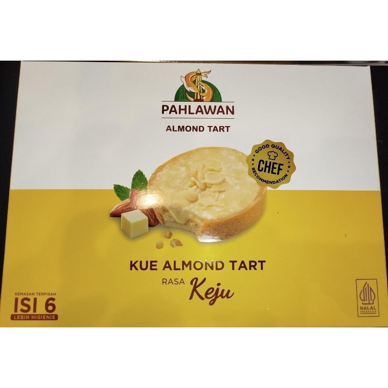 

KUE ALMOND TART RASA KEJU