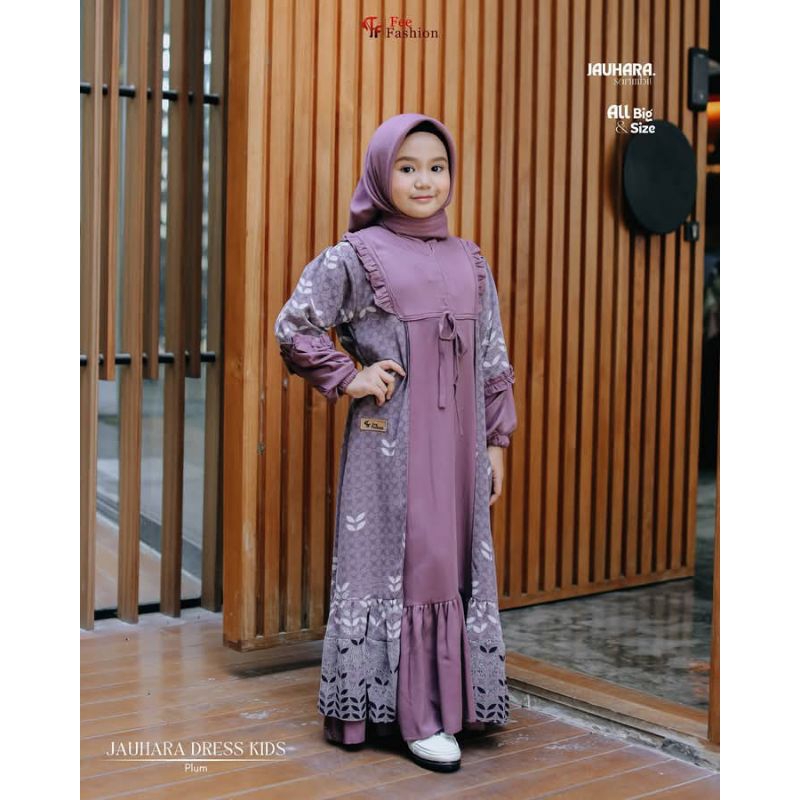 Jauhara Dress Kids // Sarimbit Terbaru Fee Fashion