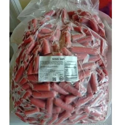 

Rework Sosis Ulir Sapi RB7 500gr Bernardi Kupas Exp Des 2025